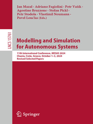 cover image of Modelling and Simulation for Autonomous Systems